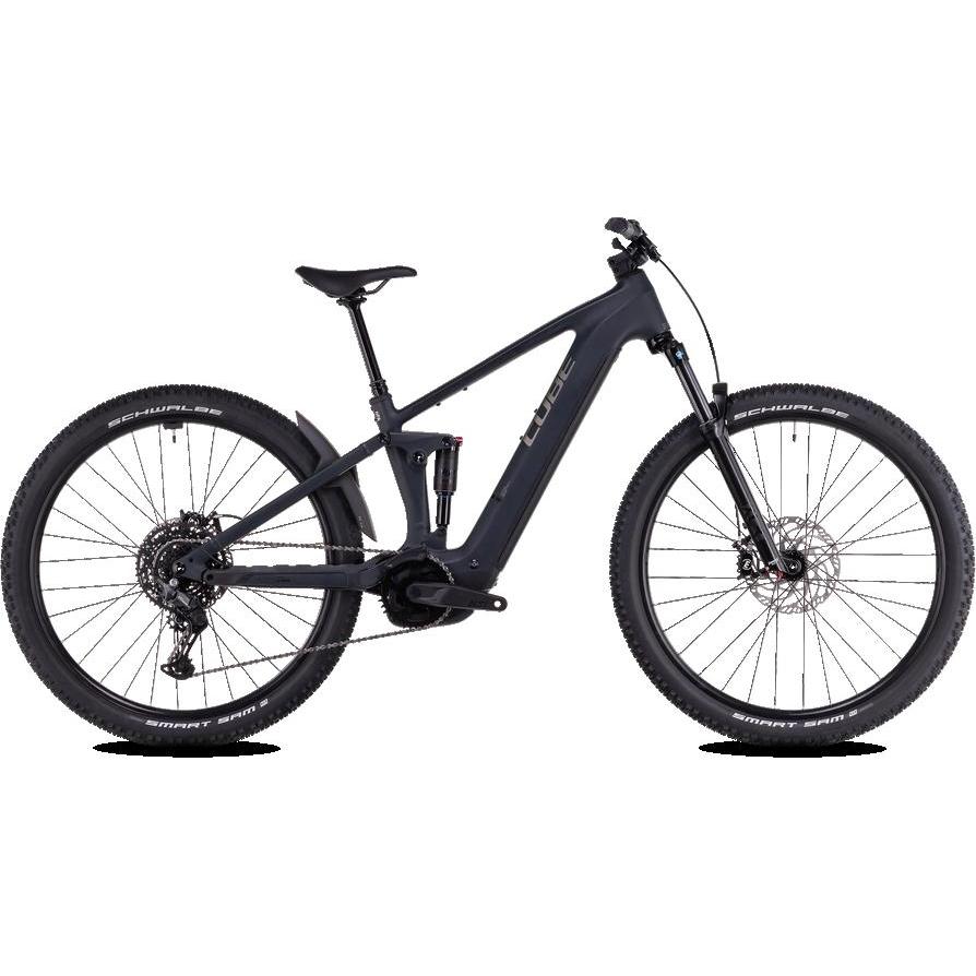 Cube Stereo Hybrid ONE22 Pro 800 Electric Trail Bike Night'n'Chrome