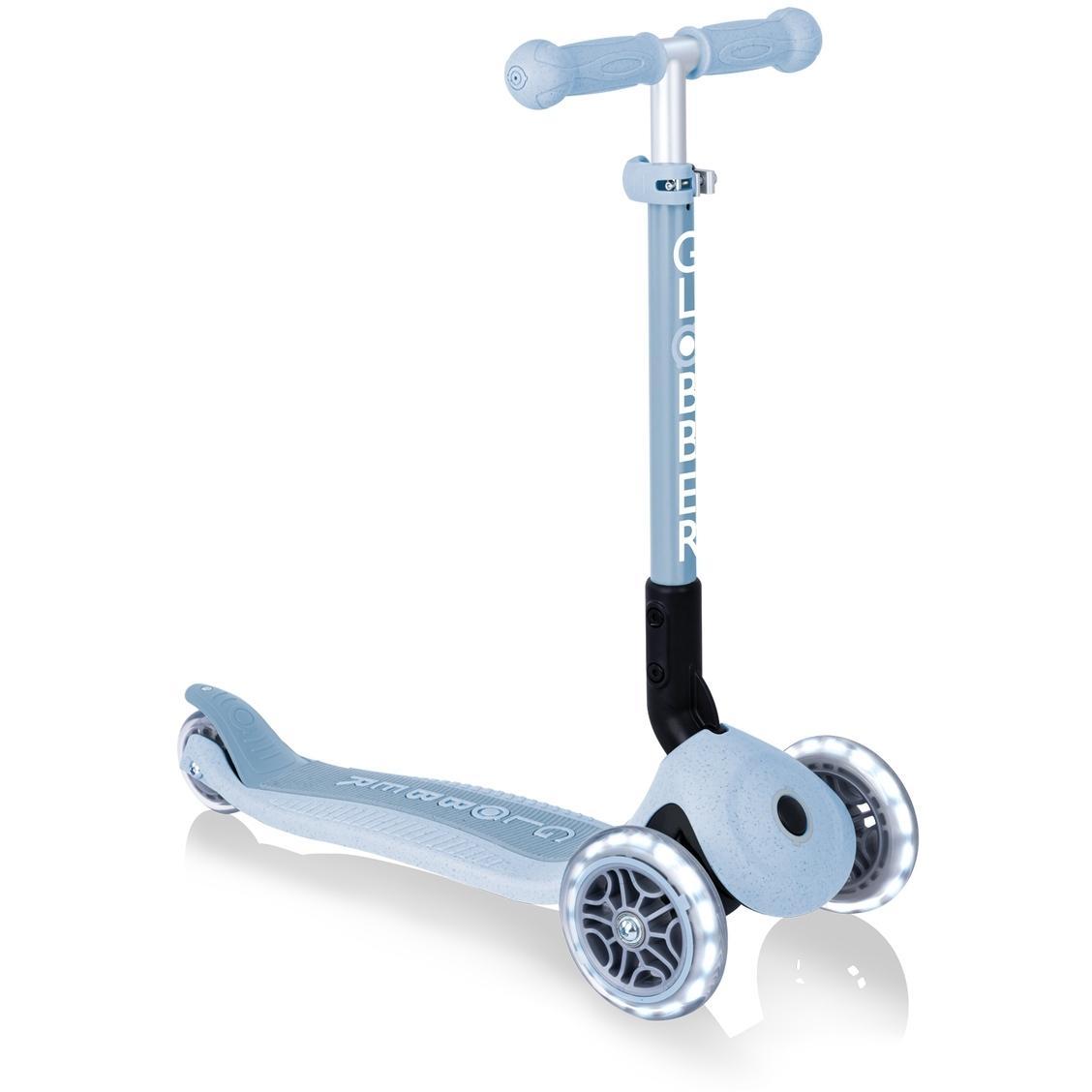 Globber Ecologic Junior Foldable Scooter Lights Blueberry