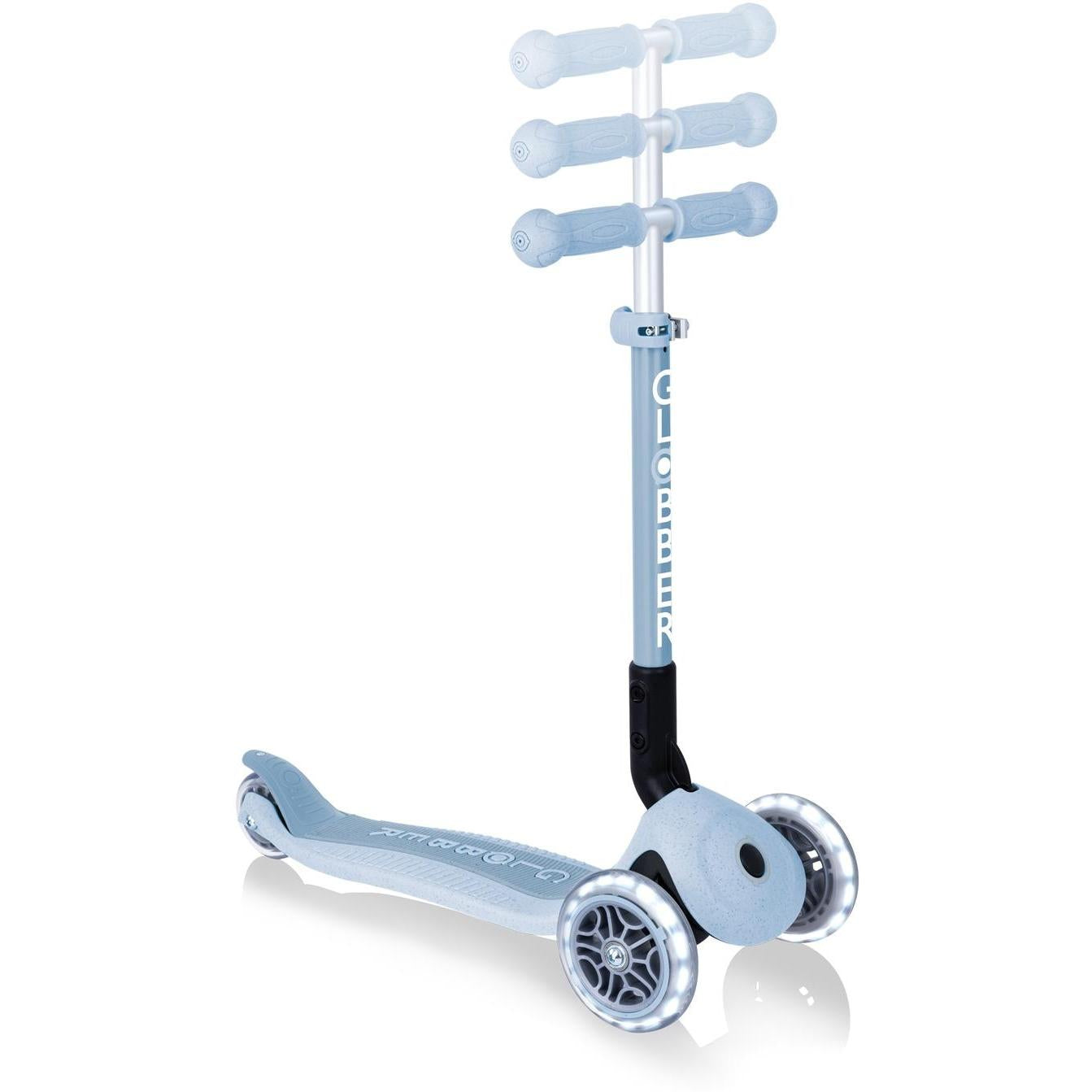 Globber Ecologic Junior Foldable Scooter Lights Blueberry