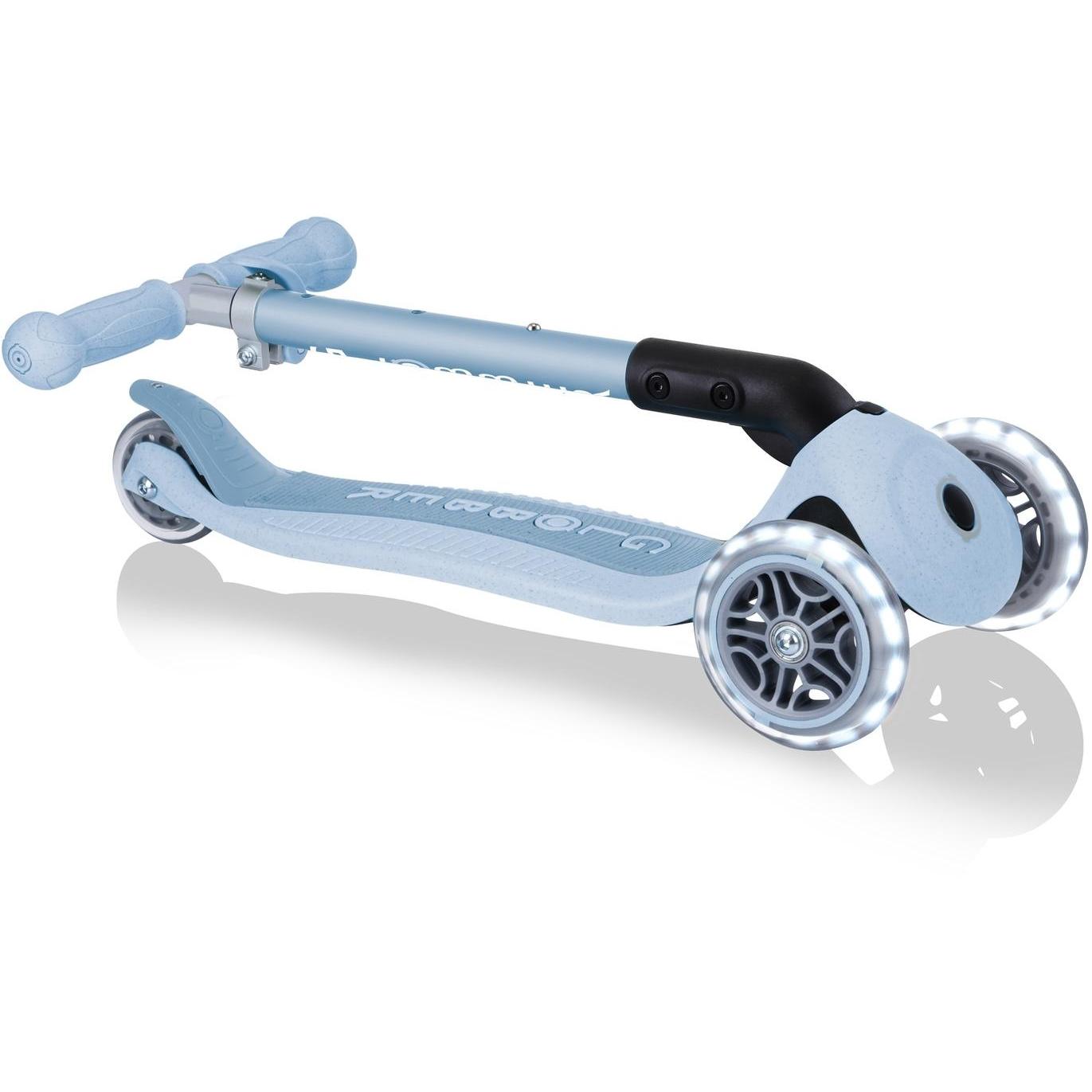 Globber Ecologic Junior Foldable Scooter Lights Blueberry