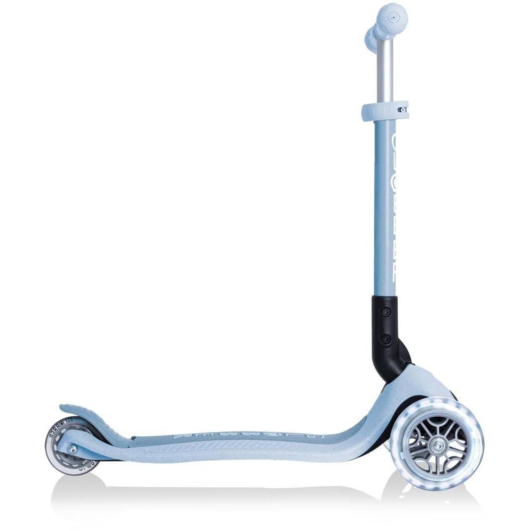 Globber Ecologic Junior Foldable Scooter Lights Blueberry