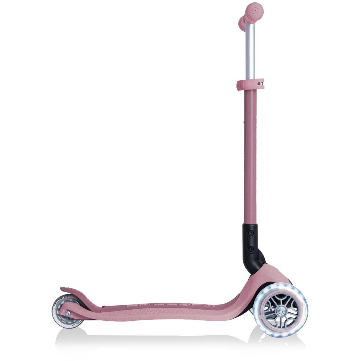 Globber Ecologic Primo Foldable Scooter With Lights Berry