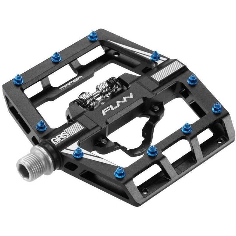 FUNN Mamba SPD One Sided Large Platform Pedals Black