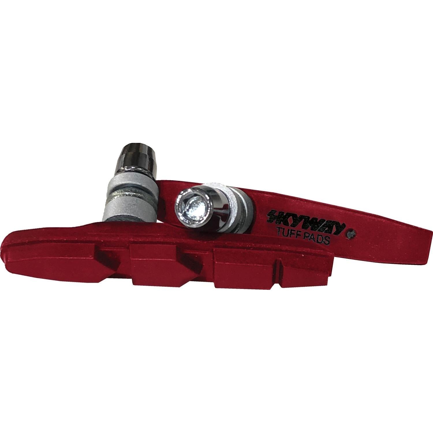 Skyway Logo Tuff Pad Brake Pads Red