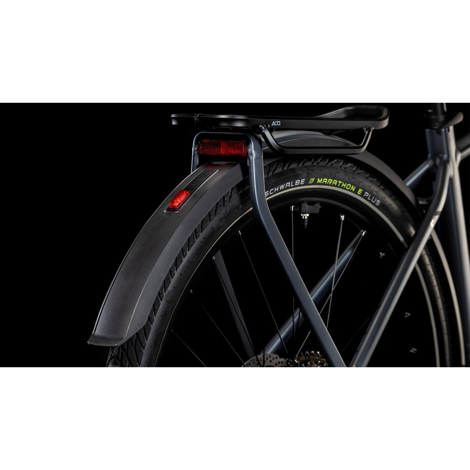 Cube Touring Hybrid Pro 625 Electric Hybrid Bike Metallicgrey'n'Chrome