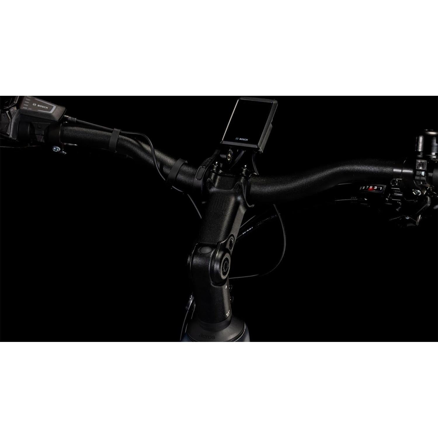 Cube Touring Hybrid Pro 625 Easy Entry Electric Hybrid Bike Metallicgrey'n'Chrome