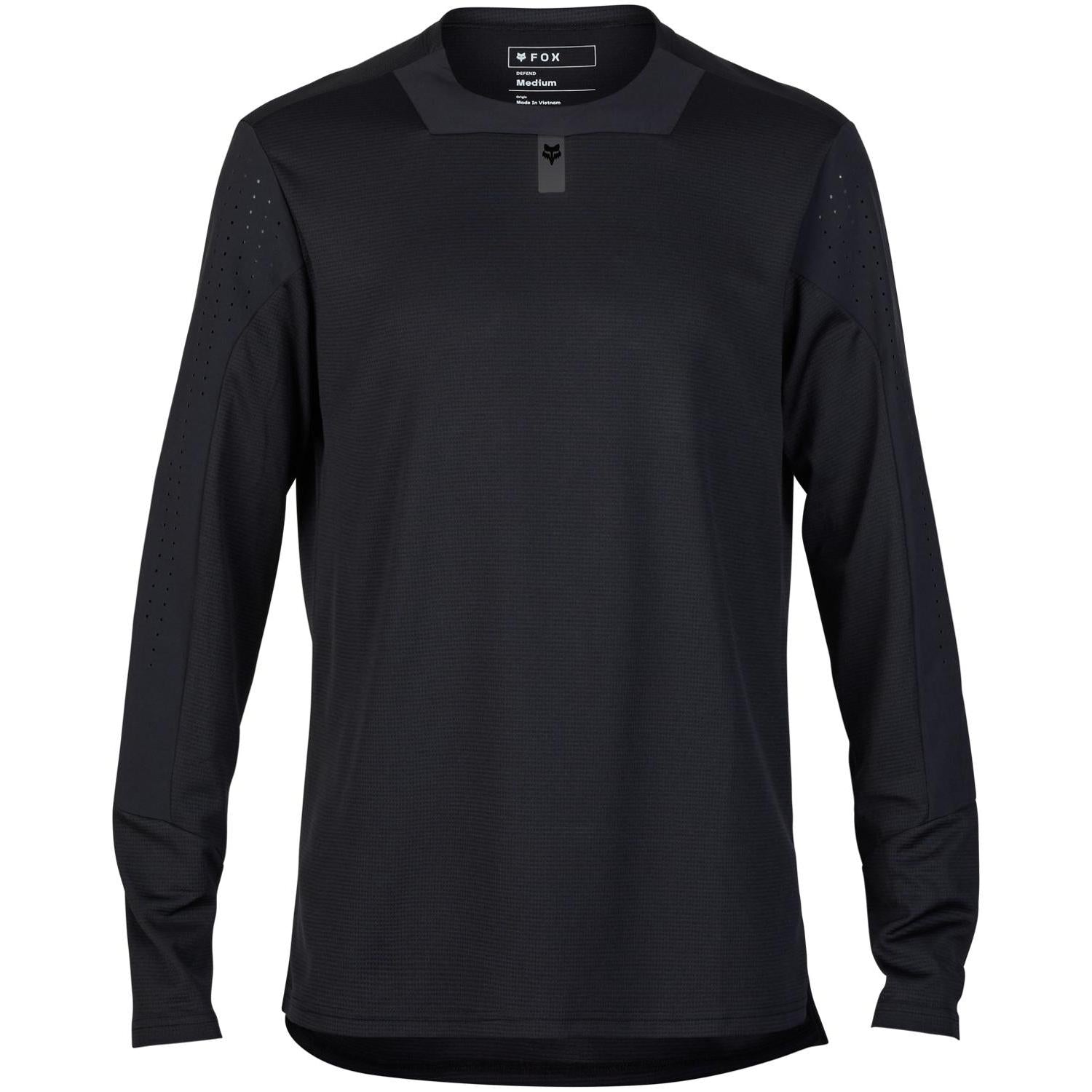 FOX Defend Long Sleeve Jersey Black