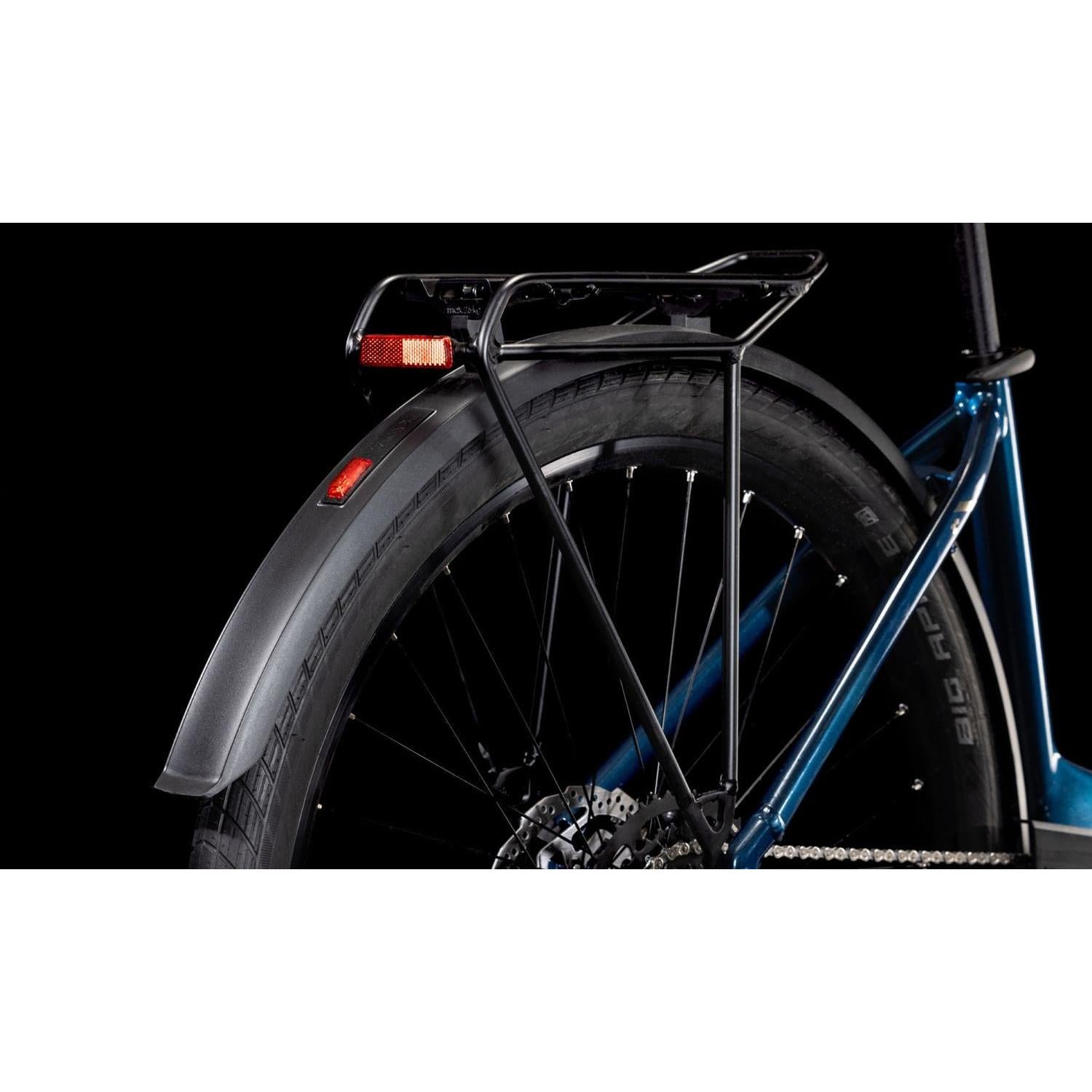 Cube Touring Hybrid ONE 500 Easy Entry Electric Hybrid Bike Deepsea'n'Chrome