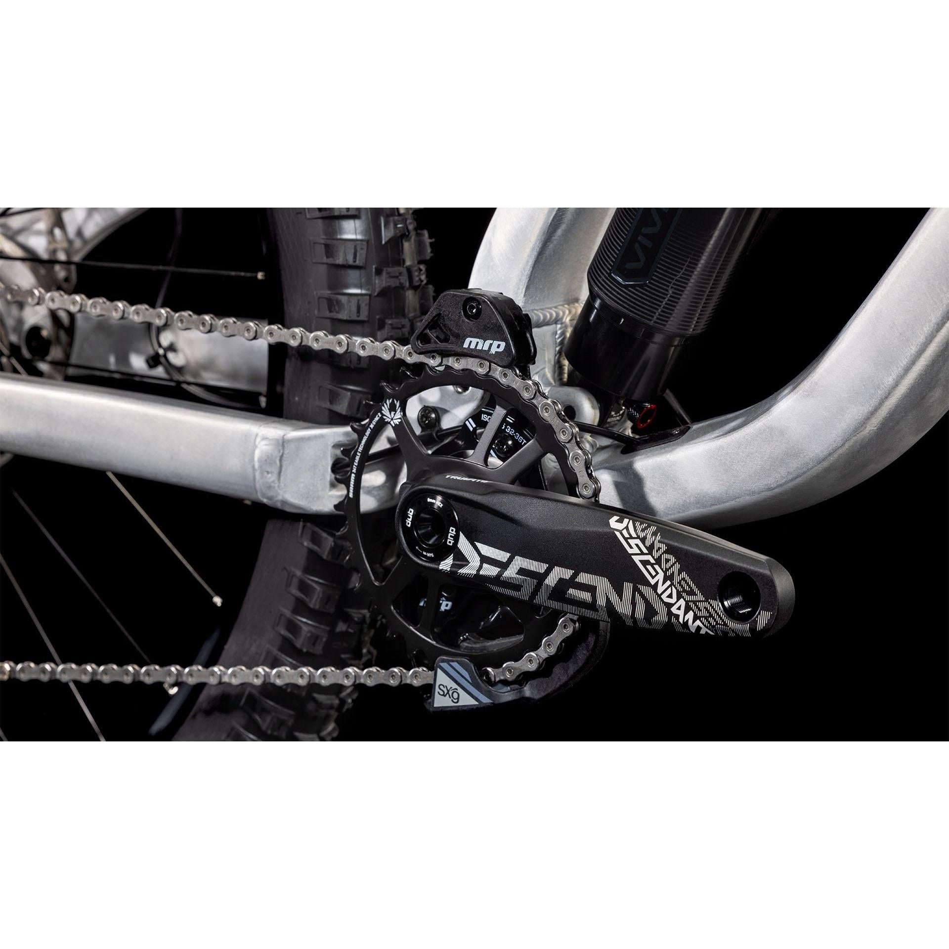 Cube TWO15 Pro 27.5'' Downhill Bike Rawmetal'n'Black