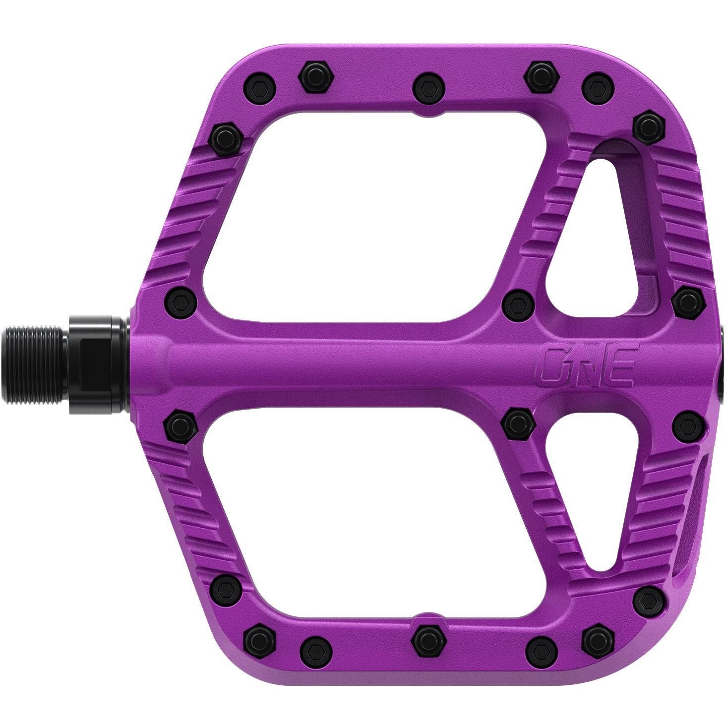 OneUp Components Composite Flat Pedals Purple