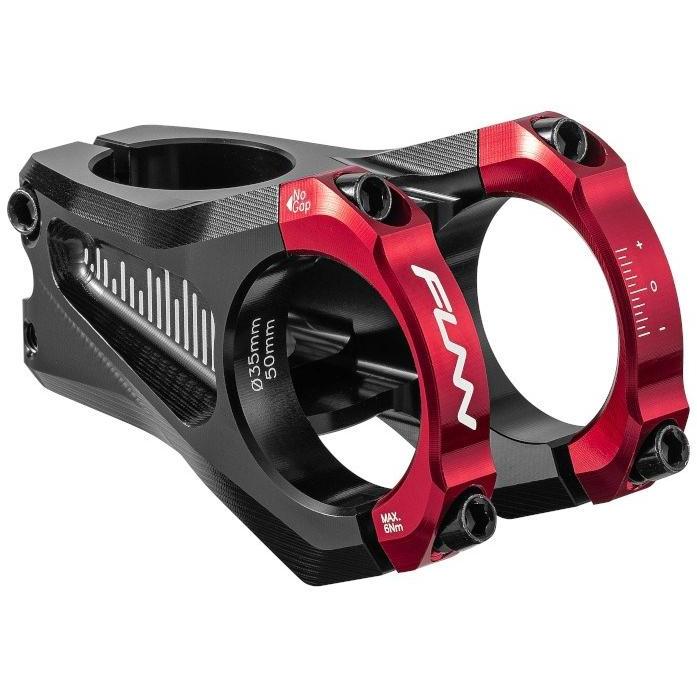 FUNN Equalizer Zero Stem 50mm Length 35mm Diameter Red