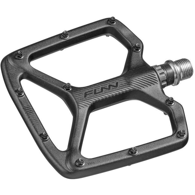 FUNN Python V2 Flat Pedals Black
