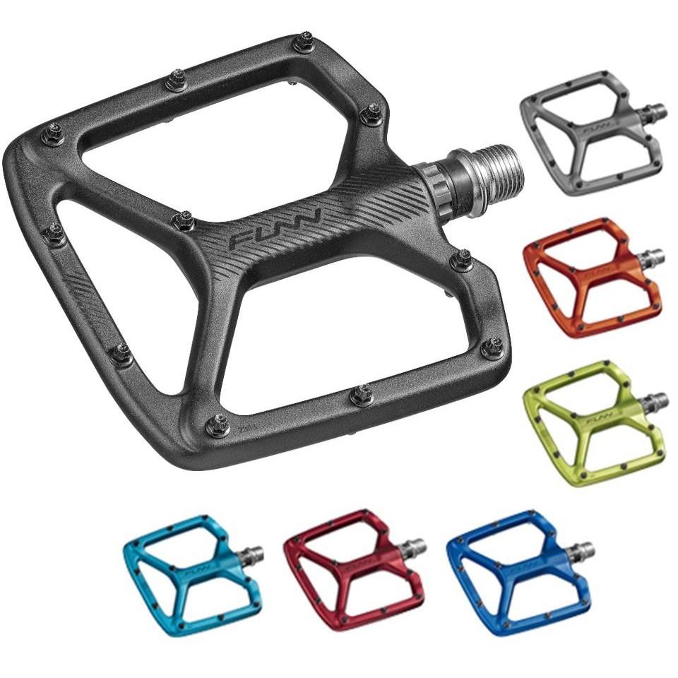 FUNN Python V2 Flat Pedals Black