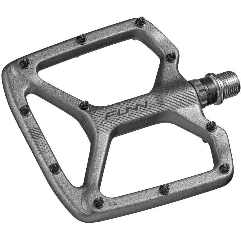 FUNN Python V2 Flat Pedals Grey