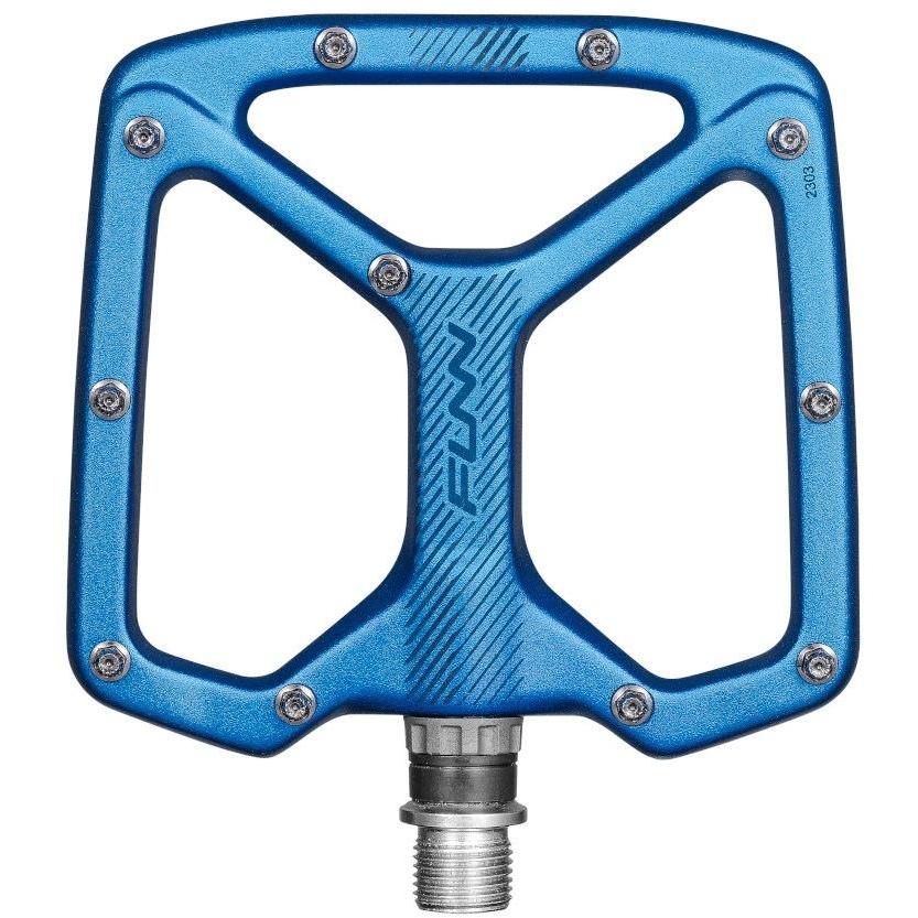 FUNN Python V2 Flat Pedals Blue