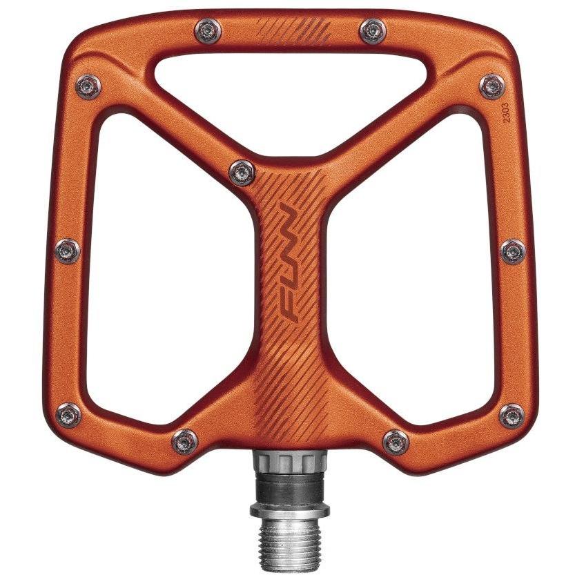 FUNN Python V2 Flat Pedals Orange