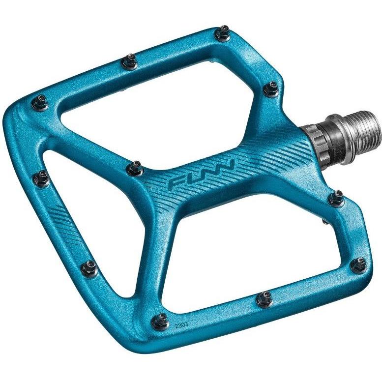 FUNN Python V2 Flat Pedals Turquoise