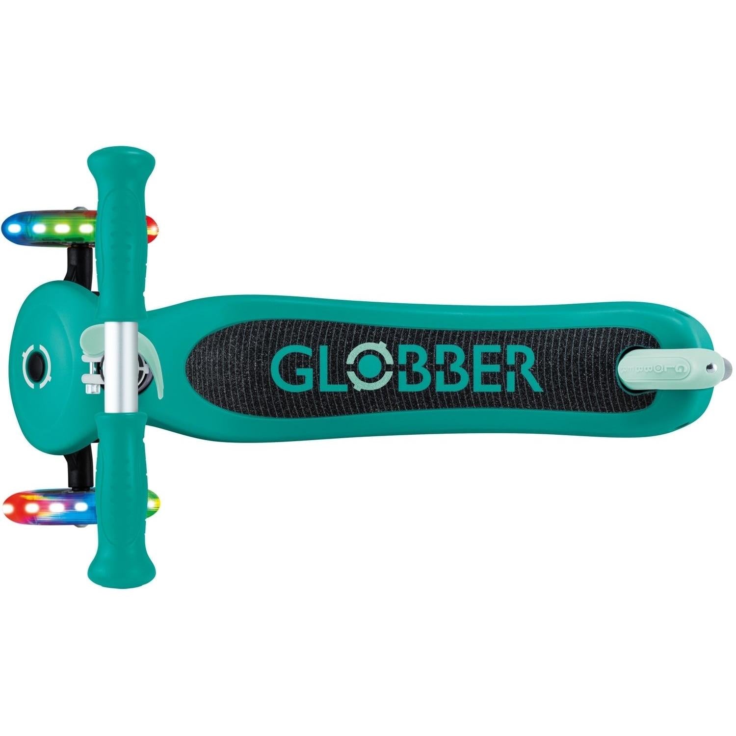 Globber Primo Lights Kids Scooter Green