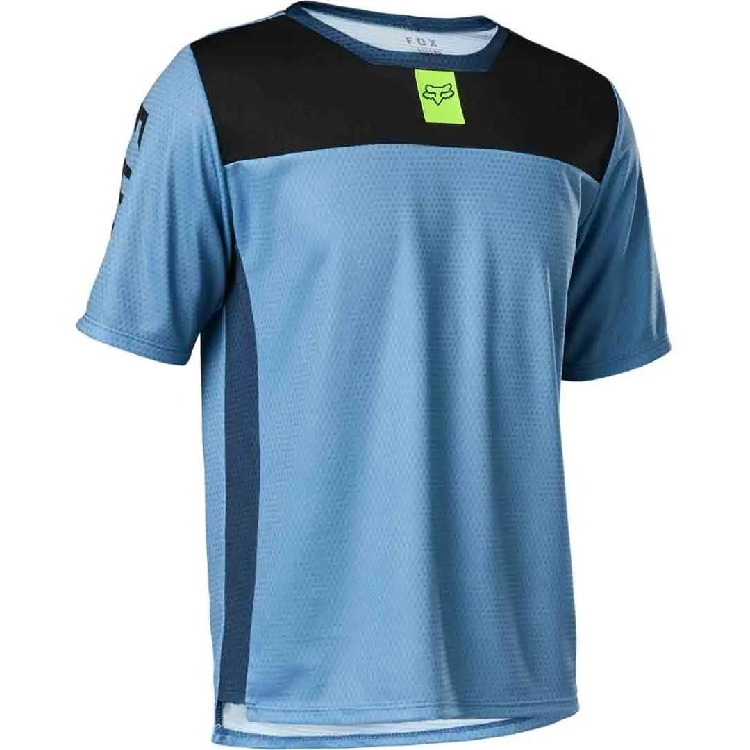 Fox Defend Youth MTB Jersey Blue 2023