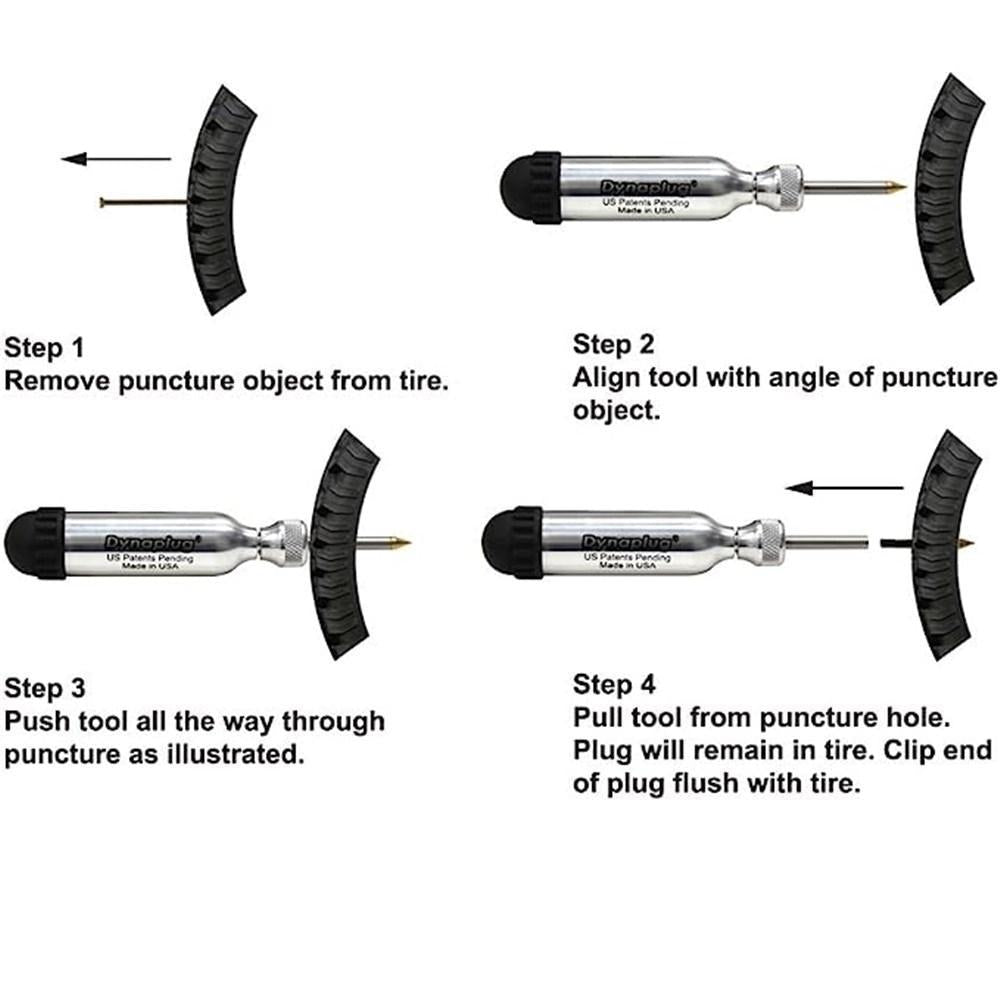 Dynaplug Pro Aluminium Tubeless Repair Kit
