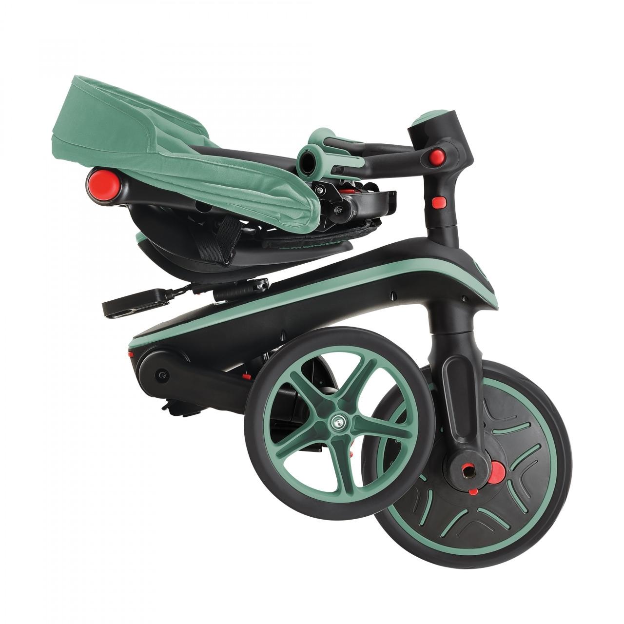Globber Explorer Foldable 4in1 Kids Trike Olive