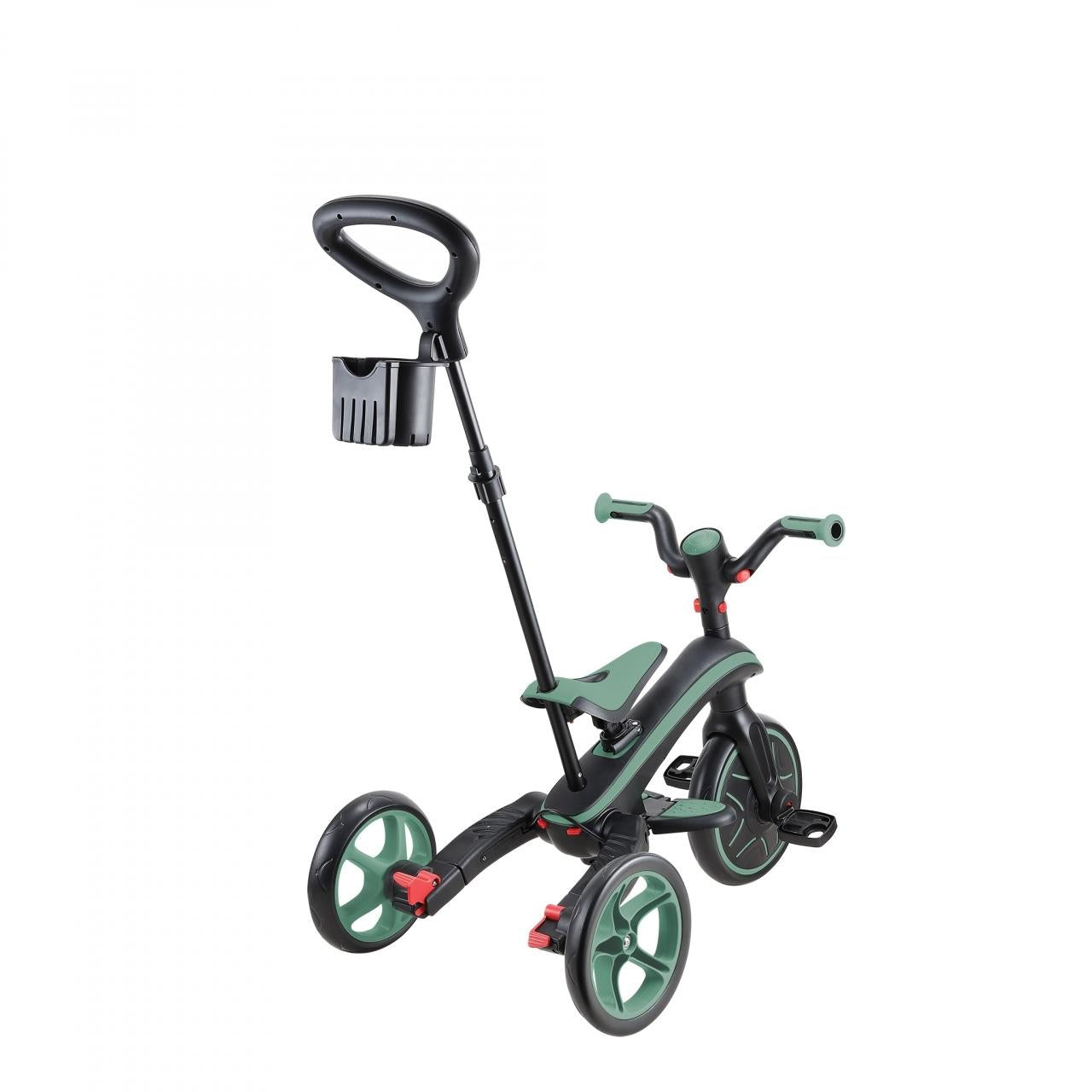 Globber Explorer Foldable 4in1 Kids Trike Olive