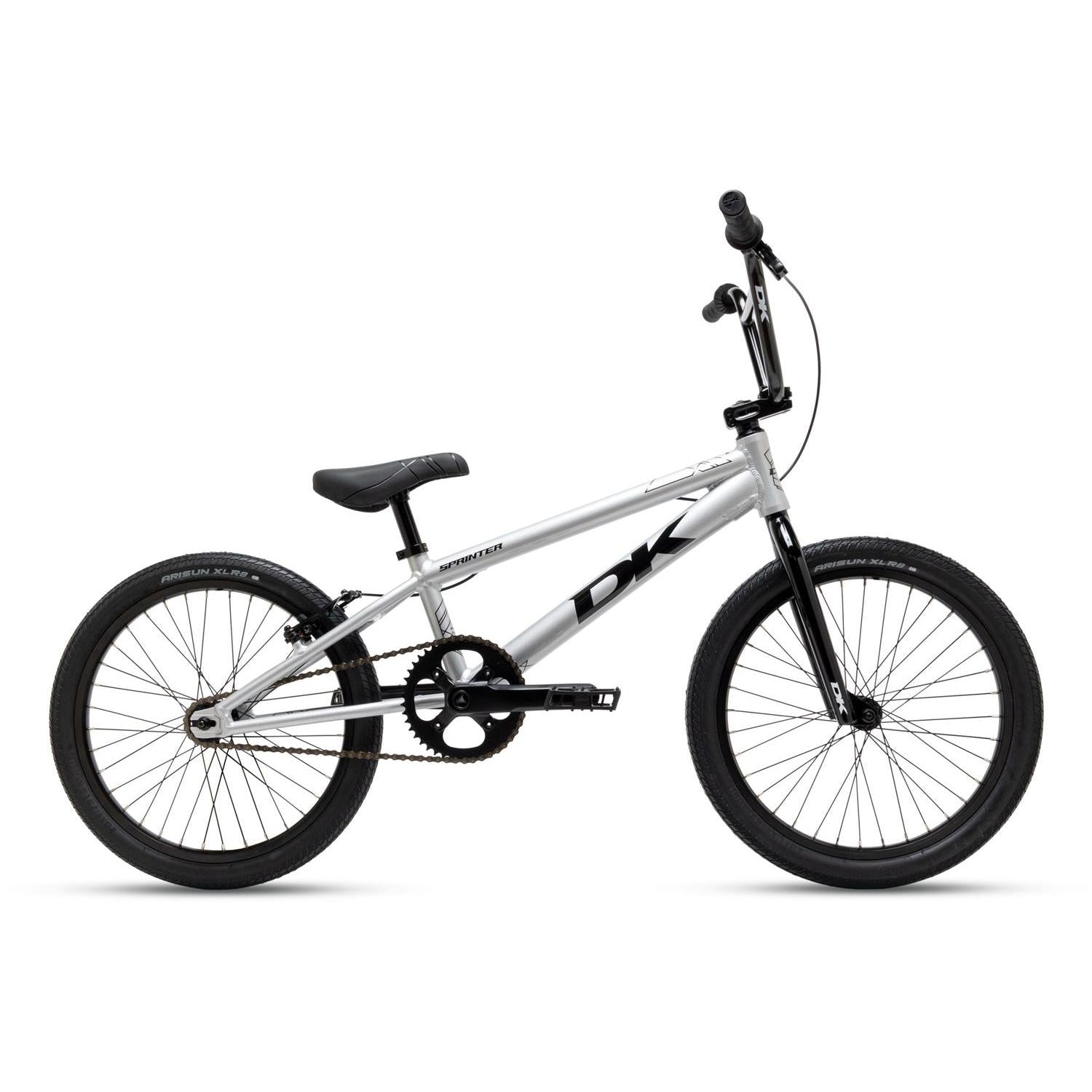 DK Sprinter Pro 20'' BMX Race Bike Silver Flake