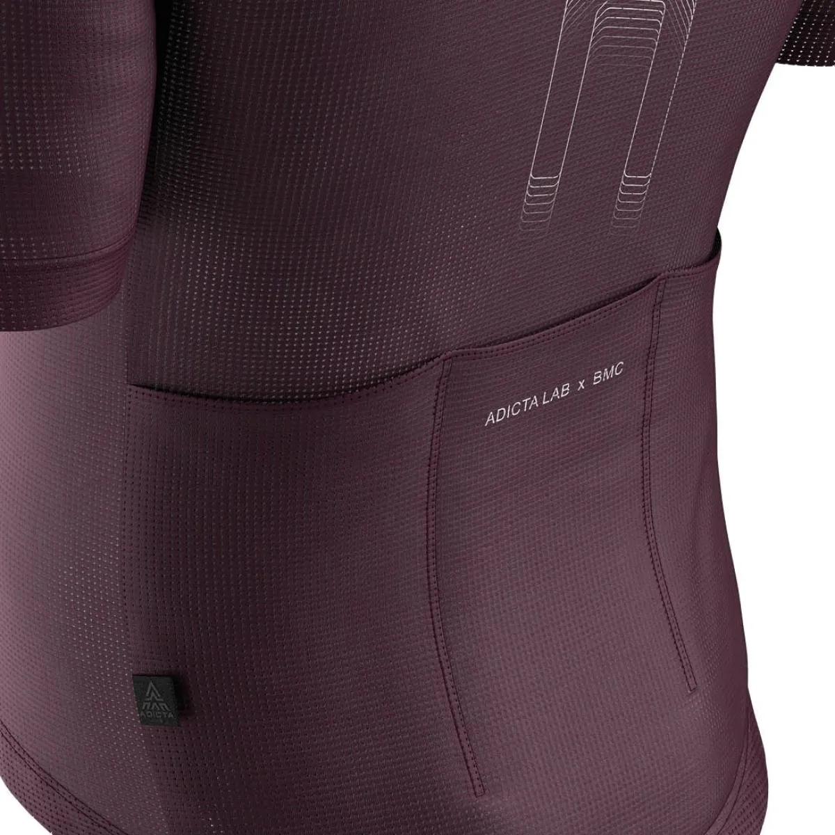 Adicta Lab Nucleus Short Sleeve Jersey Wine/White Large