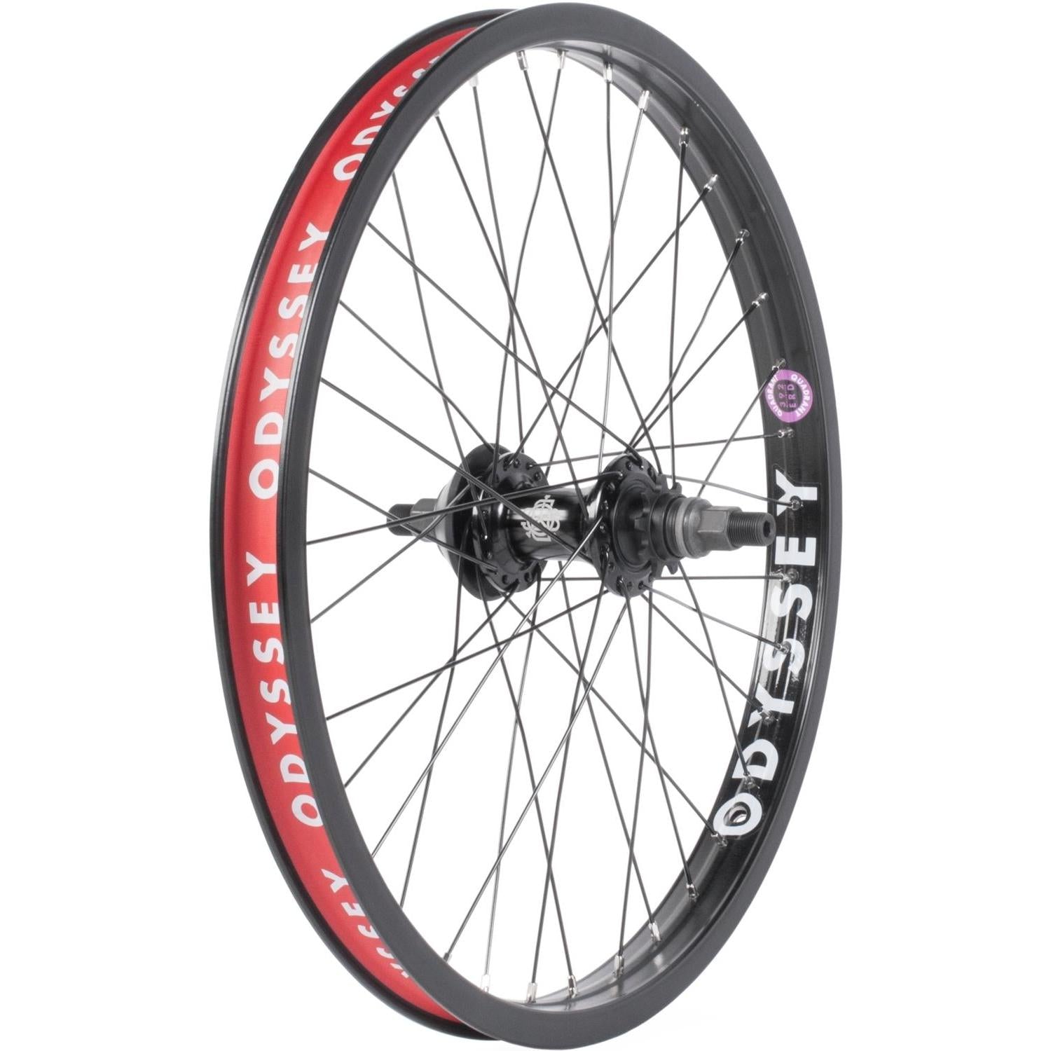 Odyssey Quadrant / C5 Rear BMX Wheel 20'' Black