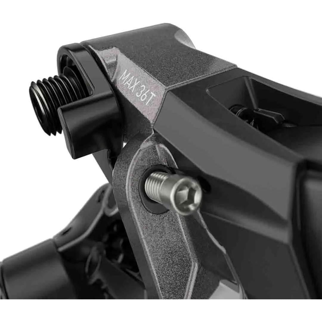 Sram Force AXS D2 12 Speed Rear Derailleur Max 36T - Unicorn Grey with Laser Foil