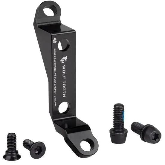 Wolf Tooth Post to Flat Mount Brake Adapter