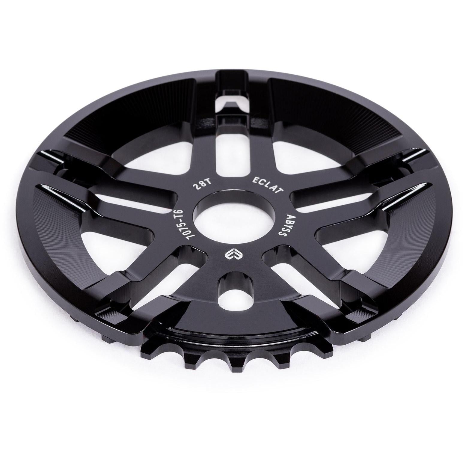 Eclat Abyss Guard Front Sprocket 28T Black