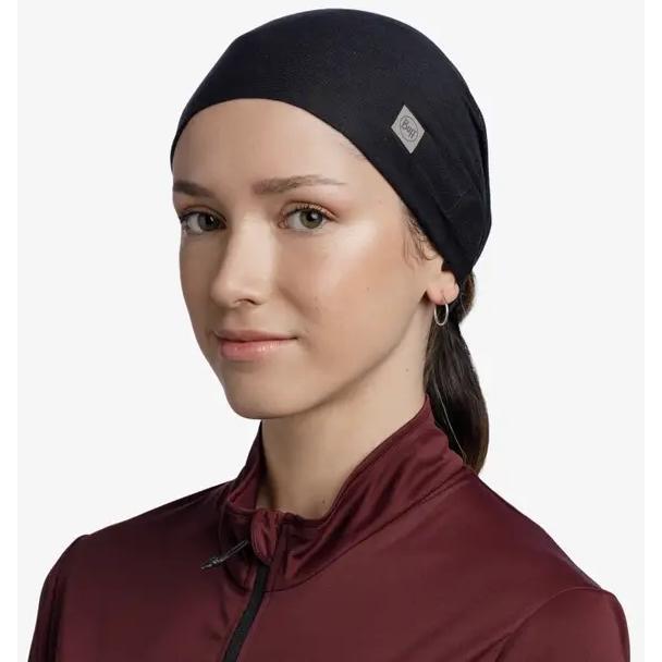 Buff Underhelmet Headband UPF 50 Solid Black