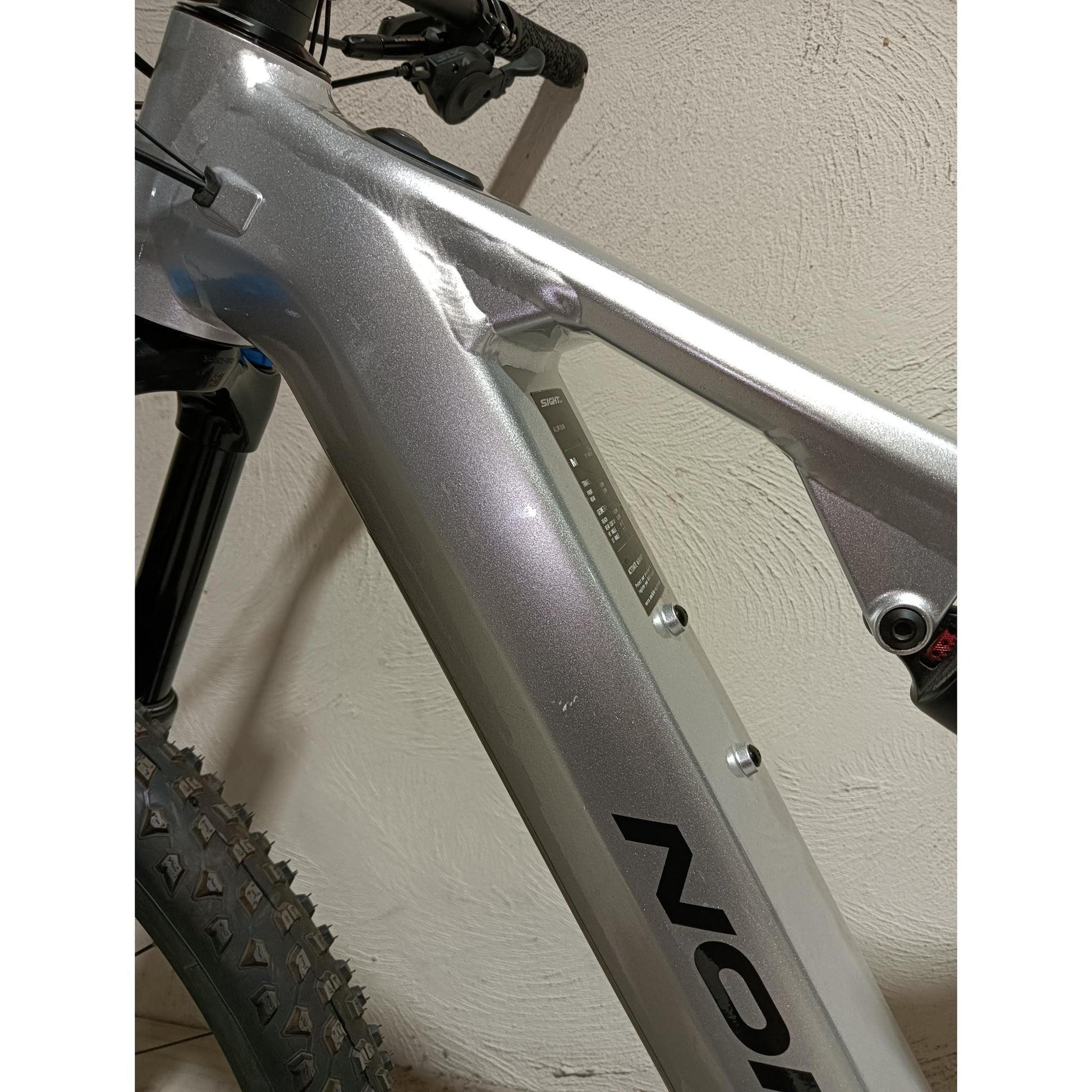 EX-DEMO Norco Sight VLT A1 Electric Enduro Bike 720Wh Battery Silver/Black (Medium)