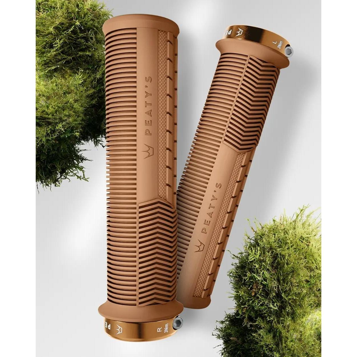 Peatys Monarch Grips - Mushroom Thick 130x32-34mm Gum