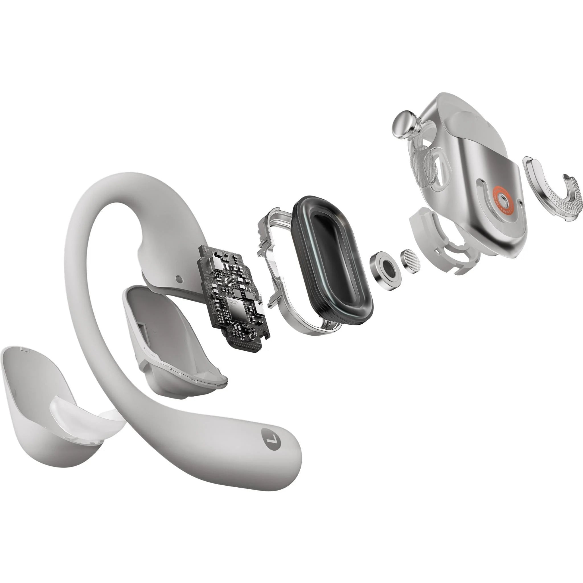 Shokz OpenFit 2+ True Wireless Earbuds Grey