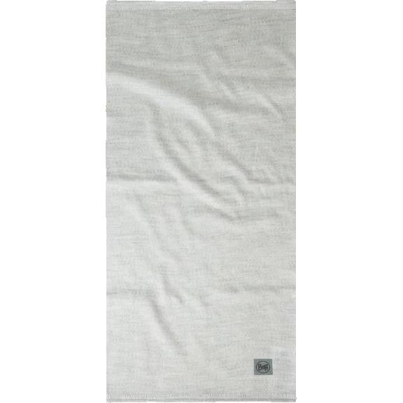 Buff Merino Lightweight Bike Multifunction Neck Warmer - Solid Cloud White UNI