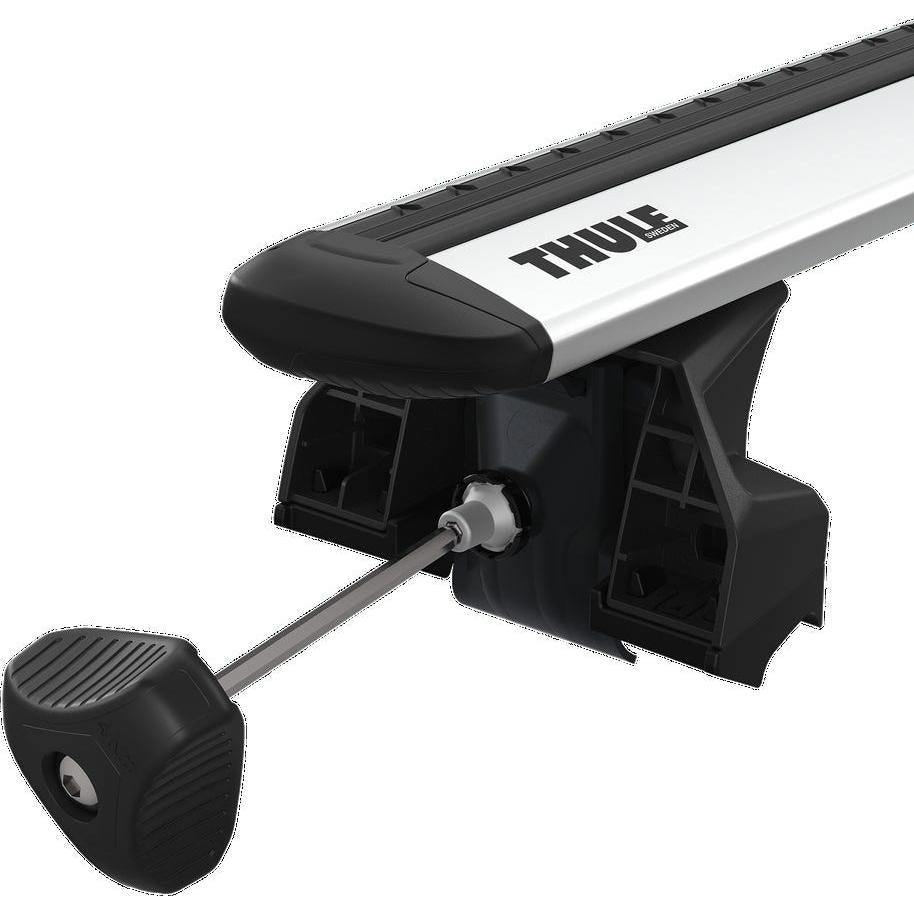 Thule Evo Flush Rail Foot for Vehicles 4-Pack Black