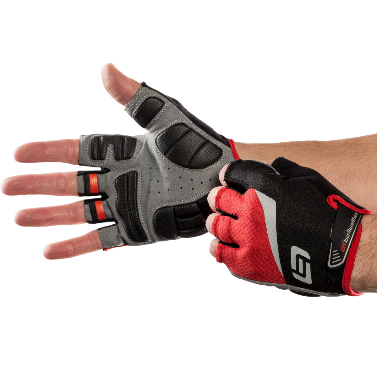 Bellwether Ergo Gel Short Finger Gloves Ferrari