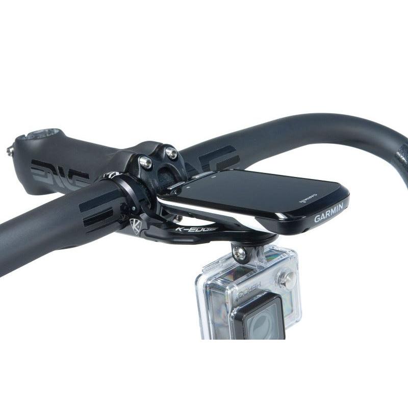 K-Edge Garmin Out-front Aero Combo XL Mount [31.8mm] (Black)