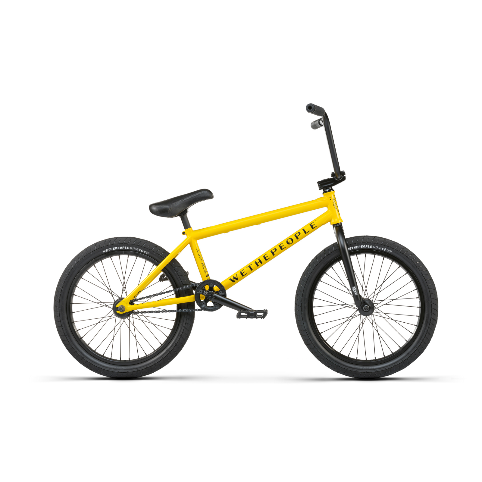 WTP Justice 20.75'' BMX Bike Taxi Yellow
