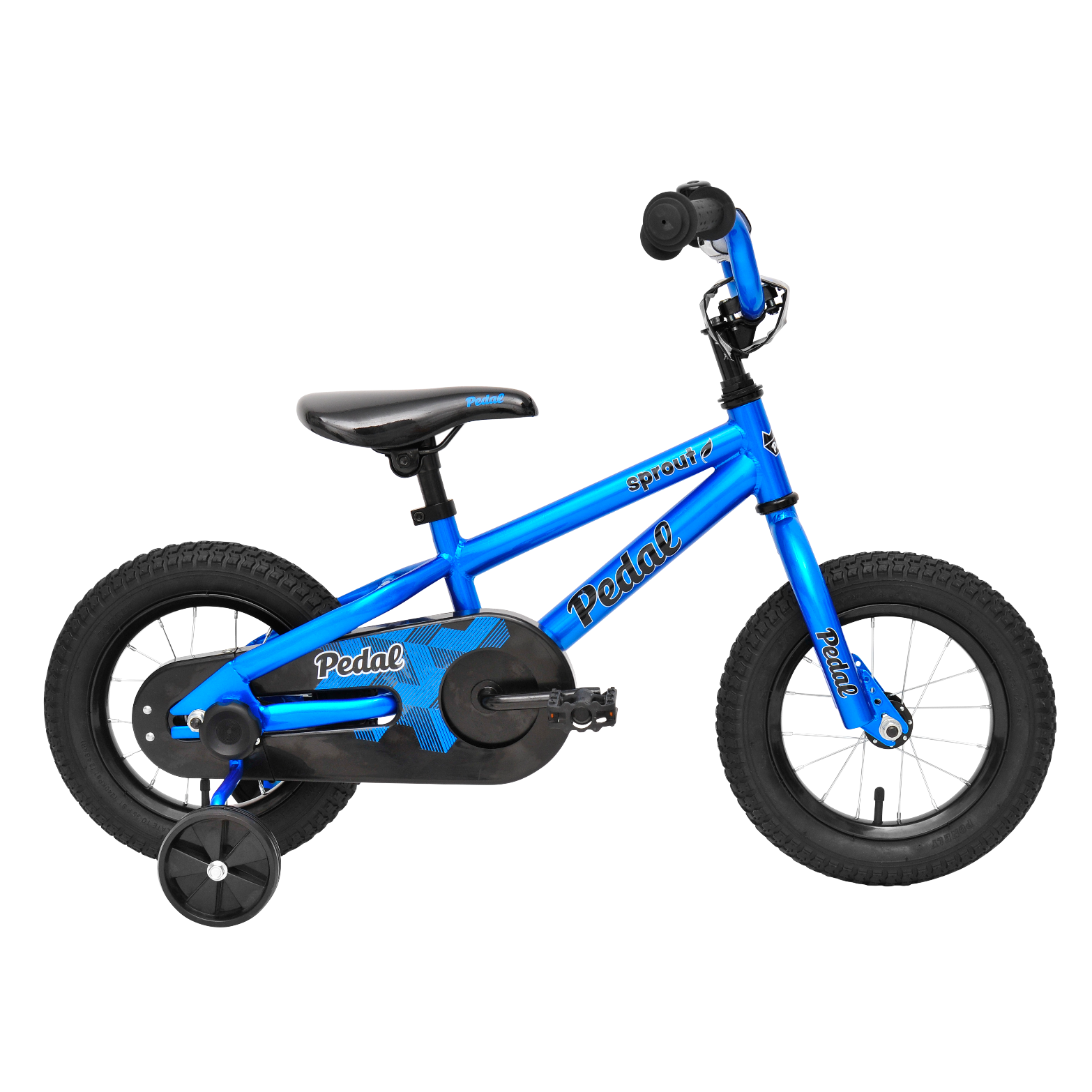 Pedal Sprout Steel Kids Bike Blue