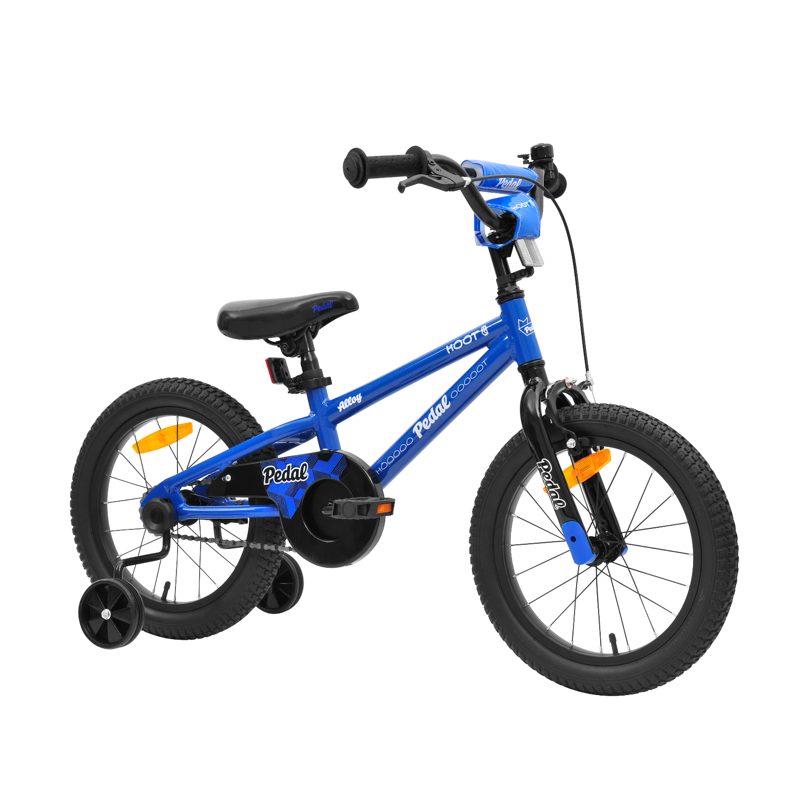 Pedal Hoot Kids Bike 16 Inch Blue/Black