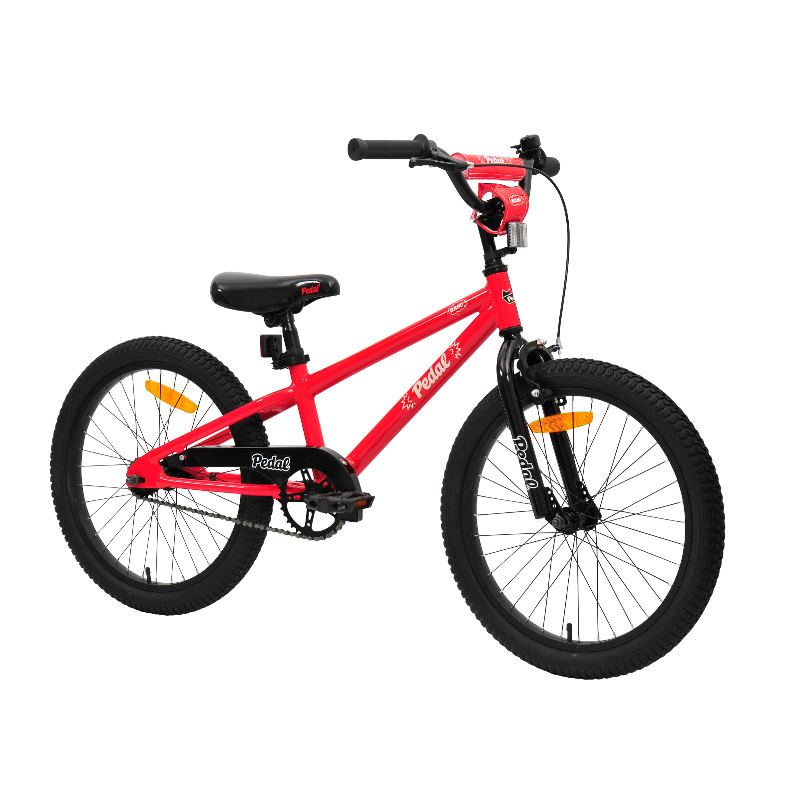 Pedal Bam Kids Bike 20 Inch Red/Black