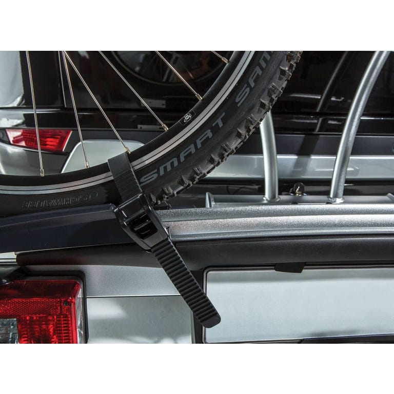 Yakima JustClick2 Two-Bike Towball Mounted Carrier Silver/Black