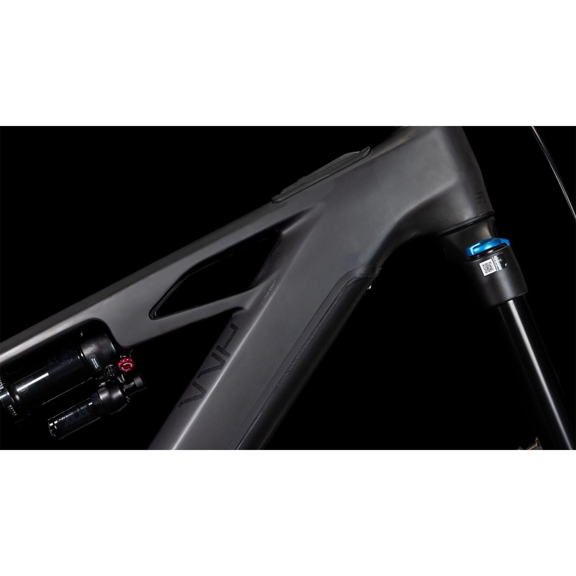 Cube Stereo Hybrid ONE77 HPC SLX 800 Electric Enduro Bike Blackline