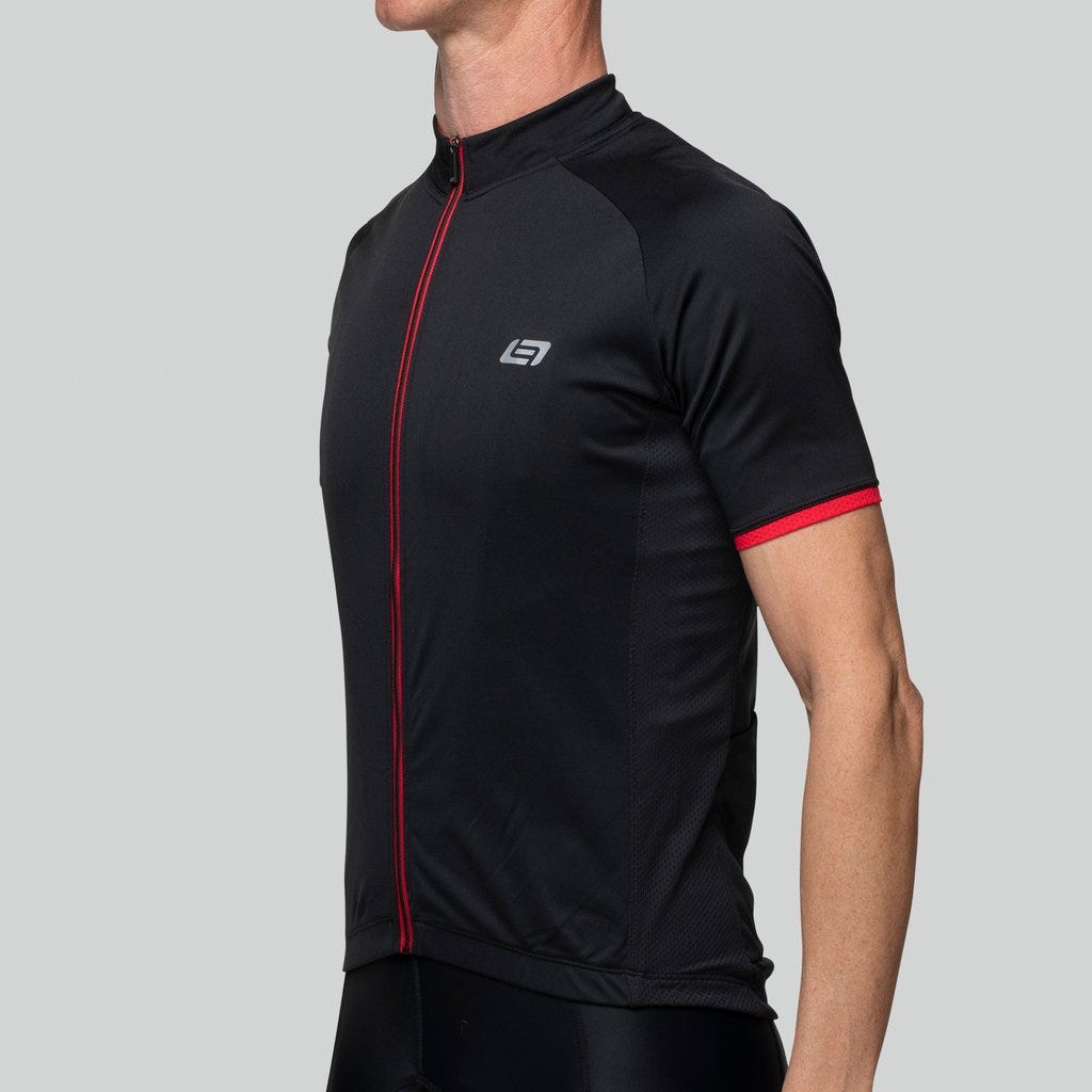 Bellwether Criterium Pro Short Sleeve Jersey Black/Ferrari