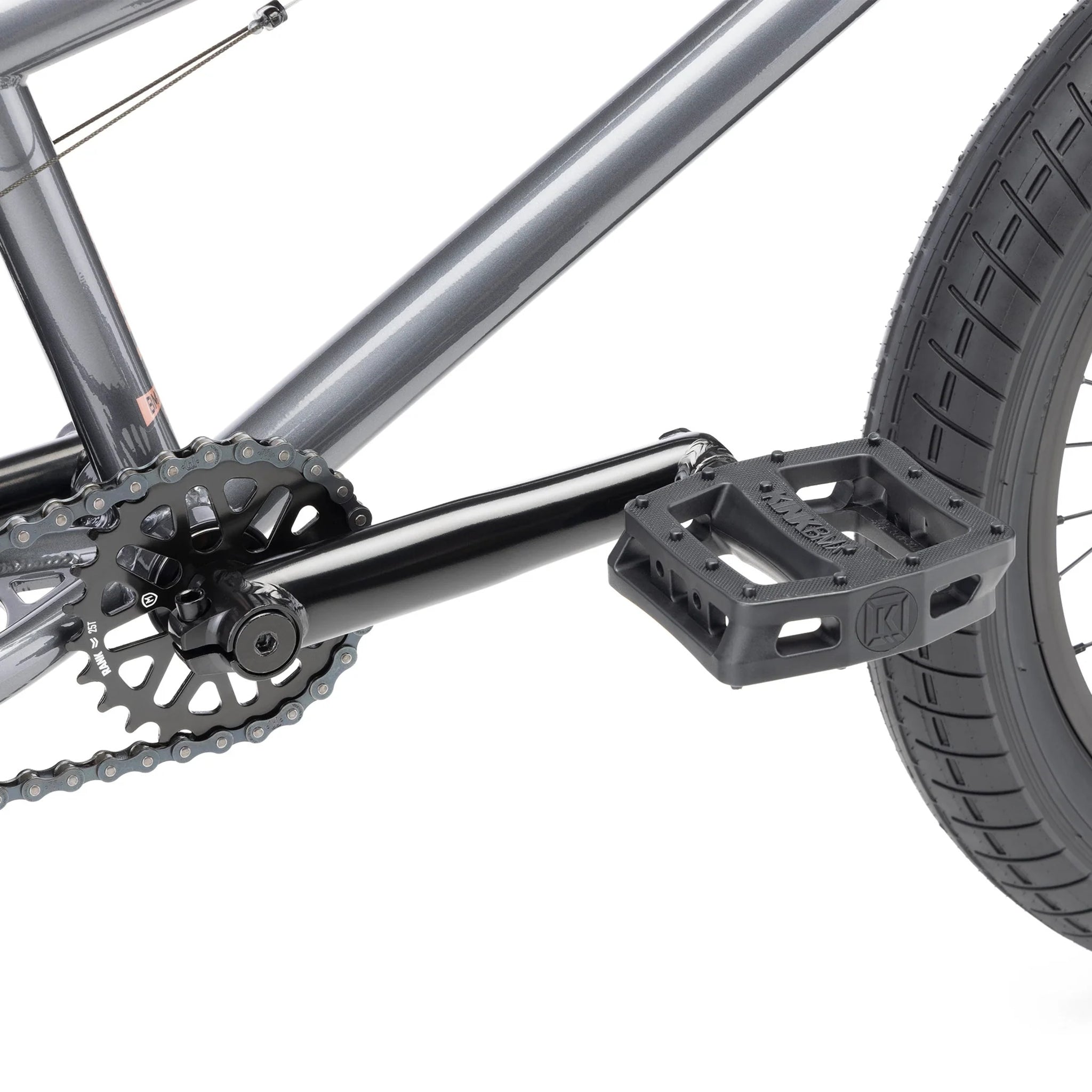 Kink Kicker 18'' BMX Bike Gunmetal Gray