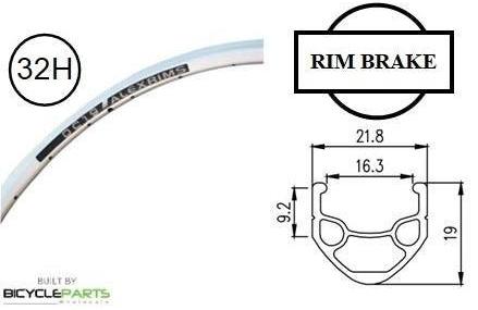 Alex Rims Loose Ball Joytech Wheel 700c DC19 32H Silver