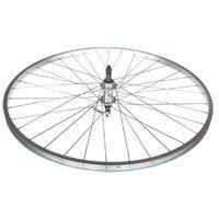 BPW Jetset 700c Alloy Rear Wheel Screw On Q/R Joytech Hub Silver